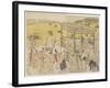 The Sanno Festival Procession, 1788-Torii Kiyonaga-Framed Giclee Print