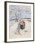 The 'Sans Pareil' in Brixham Harbour, c.1931-Dora Carrington-Framed Giclee Print