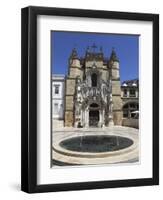 The Santa Cruz Church, with Manueline Facade, on the Praca 8 De Maio Square, Coimbra, Beira Litoral-Stuart Forster-Framed Photographic Print