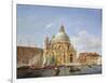 The Santa Maria Della Salute Church, 19th Century-Victor Adam-Framed Giclee Print