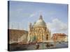 The Santa Maria Della Salute Church, 19th Century-Victor Adam-Stretched Canvas