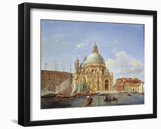 The Santa Maria Della Salute Church, 19th Century-Victor Adam-Framed Giclee Print