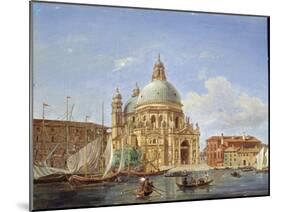 The Santa Maria Della Salute Church, 19th Century-Victor Adam-Mounted Giclee Print