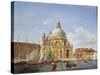 The Santa Maria Della Salute Church, 19th Century-Victor Adam-Stretched Canvas