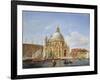 The Santa Maria Della Salute Church, 19th Century-Victor Adam-Framed Giclee Print