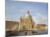 The Santa Maria Della Salute Church, 19th Century-Victor Adam-Mounted Giclee Print