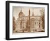 The Santa Maria Maggiore Obelisk, 1833-Agostino Tofanelli-Framed Giclee Print