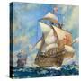 The Santa Maria-James Edwin Mcconnell-Stretched Canvas