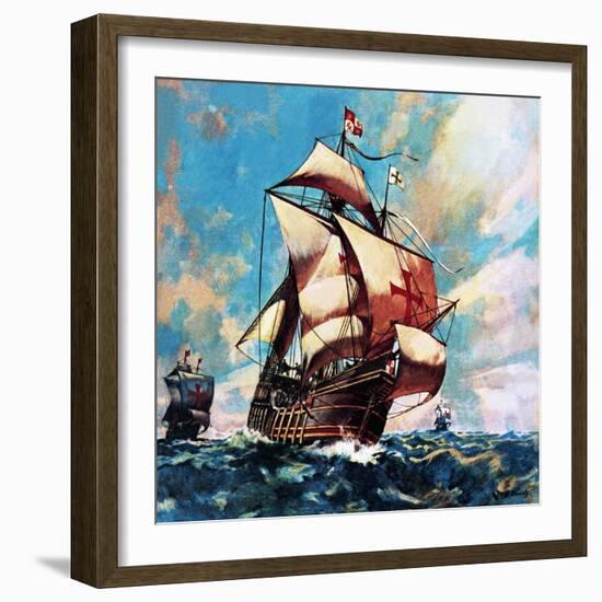 The Santa Maria-McConnell-Framed Giclee Print