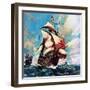 The Santa Maria-McConnell-Framed Giclee Print