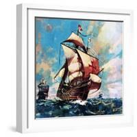 The Santa Maria-McConnell-Framed Giclee Print