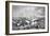 The Santee Sioux Uprising, Mankato, Minnesota, 1862-null-Framed Giclee Print