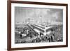 The Santee Sioux Uprising, Mankato, Minnesota, 1862-null-Framed Giclee Print