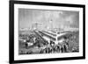 The Santee Sioux Uprising, Mankato, Minnesota, 1862-null-Framed Giclee Print