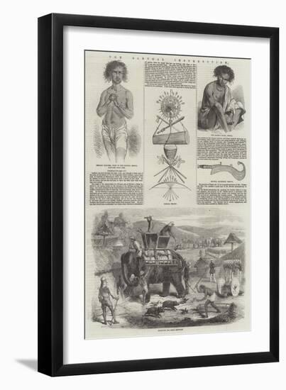 The Santhal Insurrection-null-Framed Giclee Print