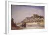 The Saone at Lyons, 1875-Johan-Barthold Jongkind-Framed Giclee Print