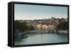 The Saone in Lyon I-Erin Berzel-Framed Stretched Canvas