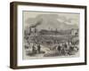 The Sappers and Miners Repairing the Embankment of Plumstead Marshes after the Explosion on Saturda-null-Framed Giclee Print