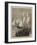 The Sappho Rounding the Vectis, and Setting Her Balloon-Canvas-null-Framed Giclee Print