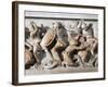 The Sarcophagus of Alexander in Marble, from Sidon, Lebanon-null-Framed Giclee Print