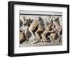 The Sarcophagus of Alexander in Marble, from Sidon, Lebanon-null-Framed Giclee Print