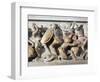 The Sarcophagus of Alexander in Marble, from Sidon, Lebanon-null-Framed Giclee Print