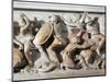 The Sarcophagus of Alexander in Marble, from Sidon, Lebanon-null-Mounted Giclee Print