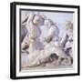 The Sarcophagus of Alexander in Marble-null-Framed Giclee Print