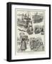 The Sardine Industry at Concarneau, Brittany-null-Framed Giclee Print