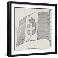 The Sardinian Flag-null-Framed Giclee Print