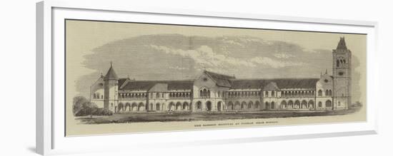 The Sassoon Hospital at Poonah Near Bombay-null-Framed Giclee Print