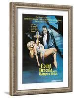 The Satanic Rites of Dracula, (aka Count Dracula And His Vampire Bride), 1973-null-Framed Art Print