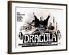 The Satanic Rites of Dracula, Christopher Lee, Peter Cushing, 1973-null-Framed Art Print