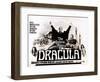 The Satanic Rites of Dracula, Christopher Lee, Peter Cushing, 1973-null-Framed Art Print