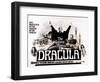 The Satanic Rites of Dracula, Christopher Lee, Peter Cushing, 1973-null-Framed Art Print