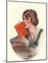 The Saturday Evening Post, Reading Books Agony Aunts Magazine, USA, 1919-null-Mounted Giclee Print