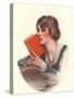 The Saturday Evening Post, Reading Books Agony Aunts Magazine, USA, 1919-null-Stretched Canvas