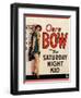 THE SATURDAY NIGHT KID, Clara Bow on US poster art, 1929-null-Framed Art Print