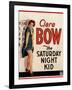 THE SATURDAY NIGHT KID, Clara Bow on US poster art, 1929-null-Framed Art Print