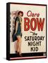 THE SATURDAY NIGHT KID, Clara Bow on US poster art, 1929-null-Framed Stretched Canvas