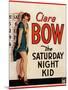 THE SATURDAY NIGHT KID, Clara Bow on US poster art, 1929-null-Mounted Art Print