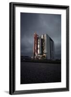 The Saturn 5 Rocket and the Apollo 12-null-Framed Photographic Print