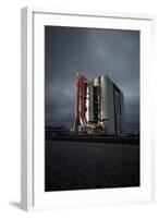 The Saturn 5 Rocket and the Apollo 12-null-Framed Photographic Print