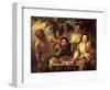 The Satyr and the Peasants-Jacob Jordaens-Framed Giclee Print