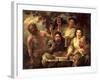 The Satyr and the Peasants-Jacob Jordaens-Framed Giclee Print