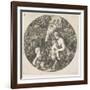 The Satyr's Wife, 1656-Stefano Della Bella-Framed Giclee Print