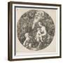 The Satyr's Wife, 1656-Stefano Della Bella-Framed Giclee Print