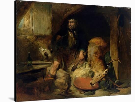 The Savage, circa 1838-Edwin Henry Landseer-Stretched Canvas