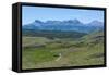 The Savanna around the Torres Del Paine National Park, Patagonia, Chile, South America-Michael Runkel-Framed Stretched Canvas