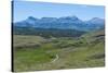 The Savanna around the Torres Del Paine National Park, Patagonia, Chile, South America-Michael Runkel-Stretched Canvas